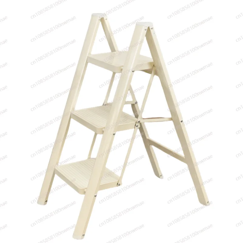Folding ladder Thickened herringbone ladder Indoor multi-functional storage Flower rack Stair stool Internet celebrity