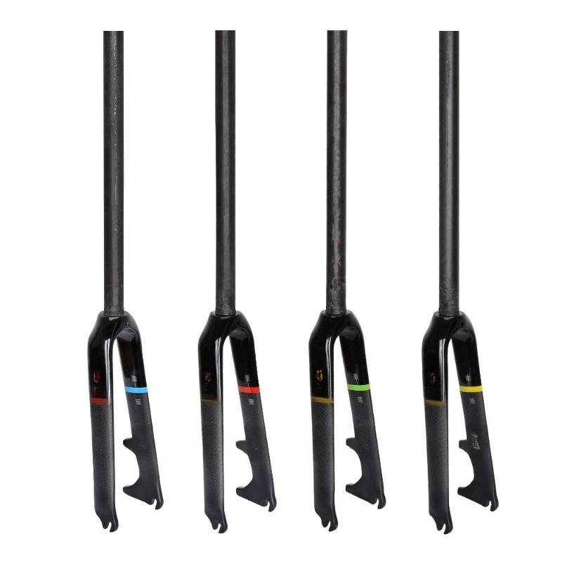 

Folding bicycle carbon fiber front fork small road disc brake front fork 14/16/18/20 inch 406 451