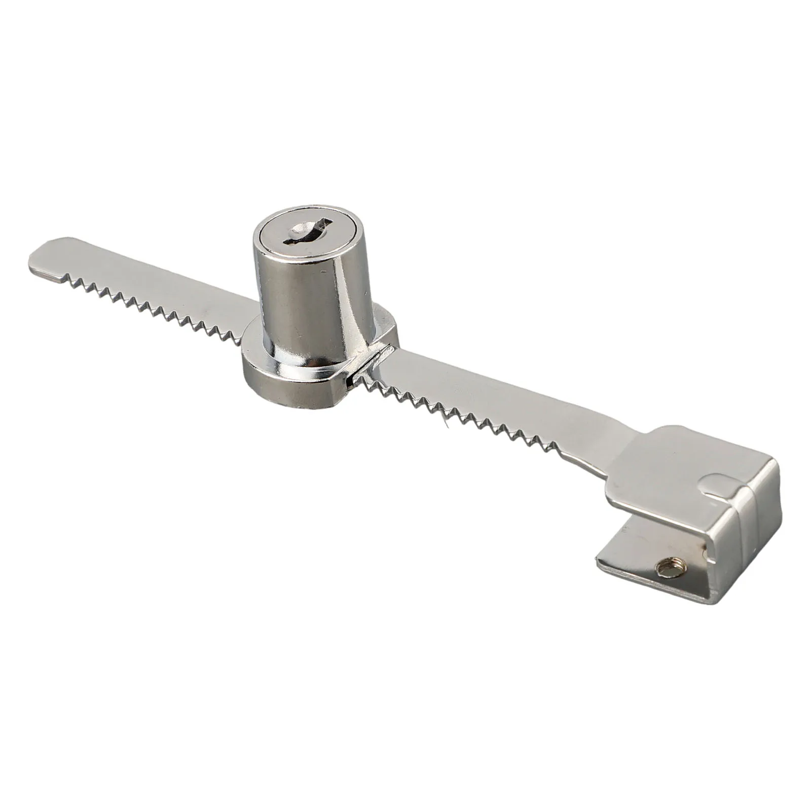 For Glass Display Box Zinc Alloy Glass Lock Glass Cabinet Lock Color Silver Comfortable Grip Smooth Exterior Thickened Design