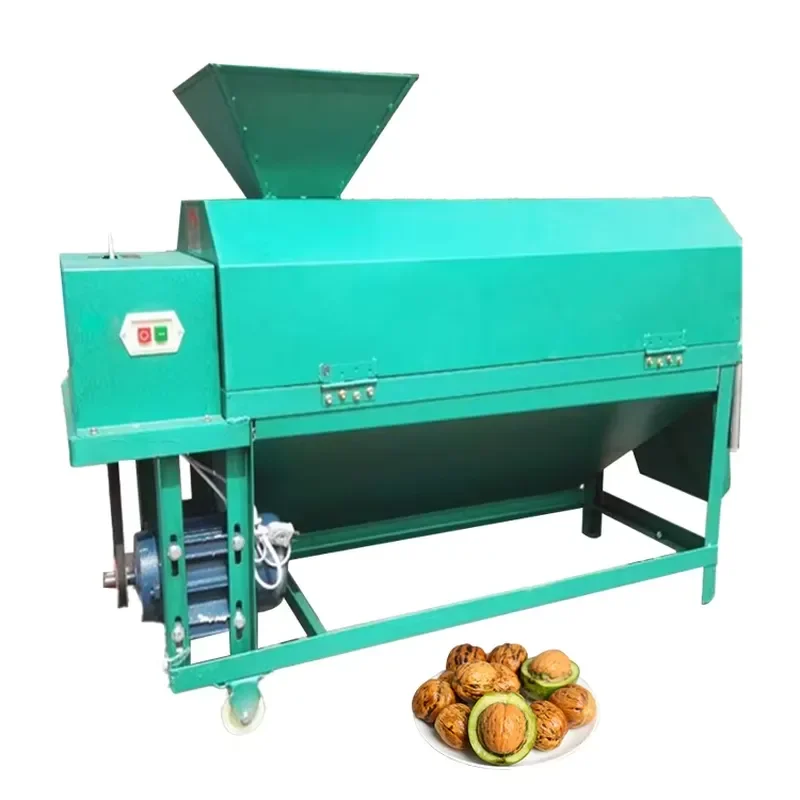 2026 Green Walnut Shell Removing Machine Green Walnut Sheller Machine Walnut Peeler Machine
