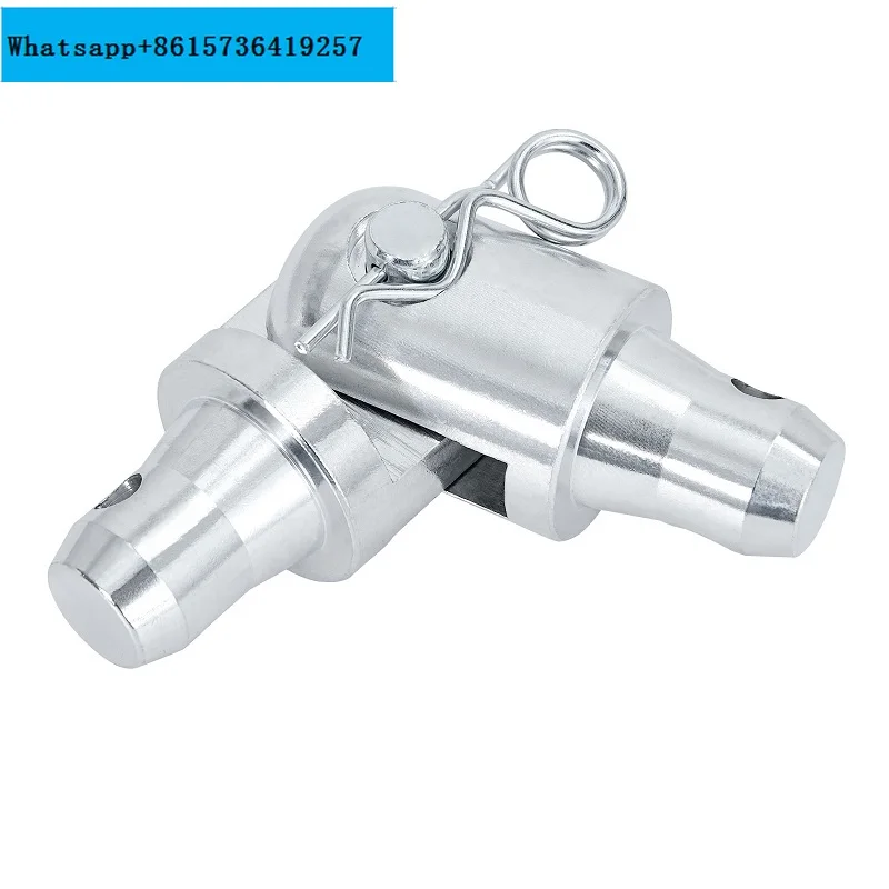 Aluminum alloy stage lighting Spigot joint accessory coupling sleeve flexible hinge square hinge