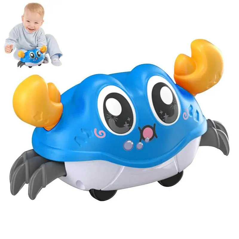 

Crawling Crab Sensory Toy Cute Crab Baby Toys Toddler Interactive Learning Development Toy For Over 3 Years Infant Toddler Boy