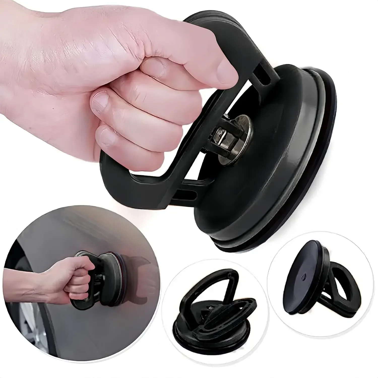 Car Dent Remover Vehicle Dent Puller Handle Lifter, Suction Cup Dent Puller for Car Body Dent, Glass, Tiles and Mirror