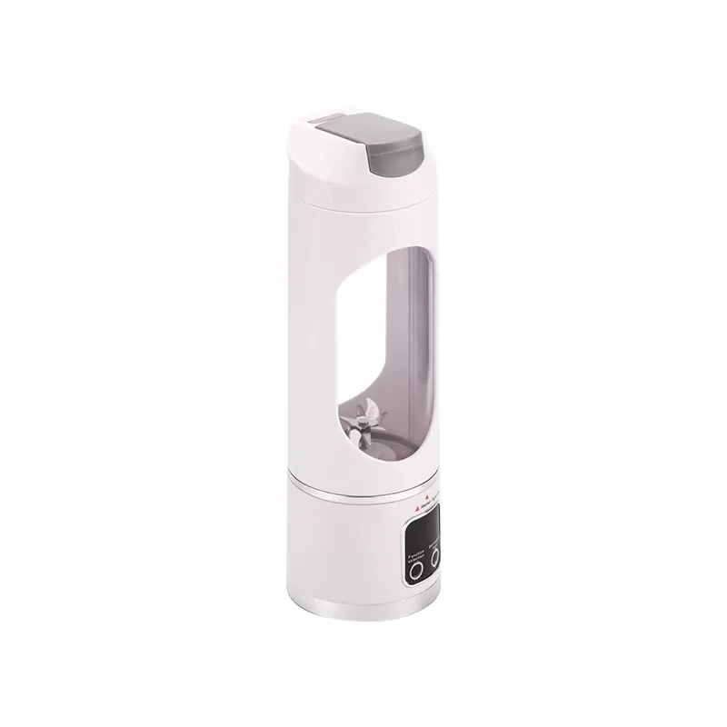 XMSJ Portable Juicer Charging MINI Crushed Ice Electric Juicer Powerful Motor Home 450ML Large Capacity Digital Display Juice Cu