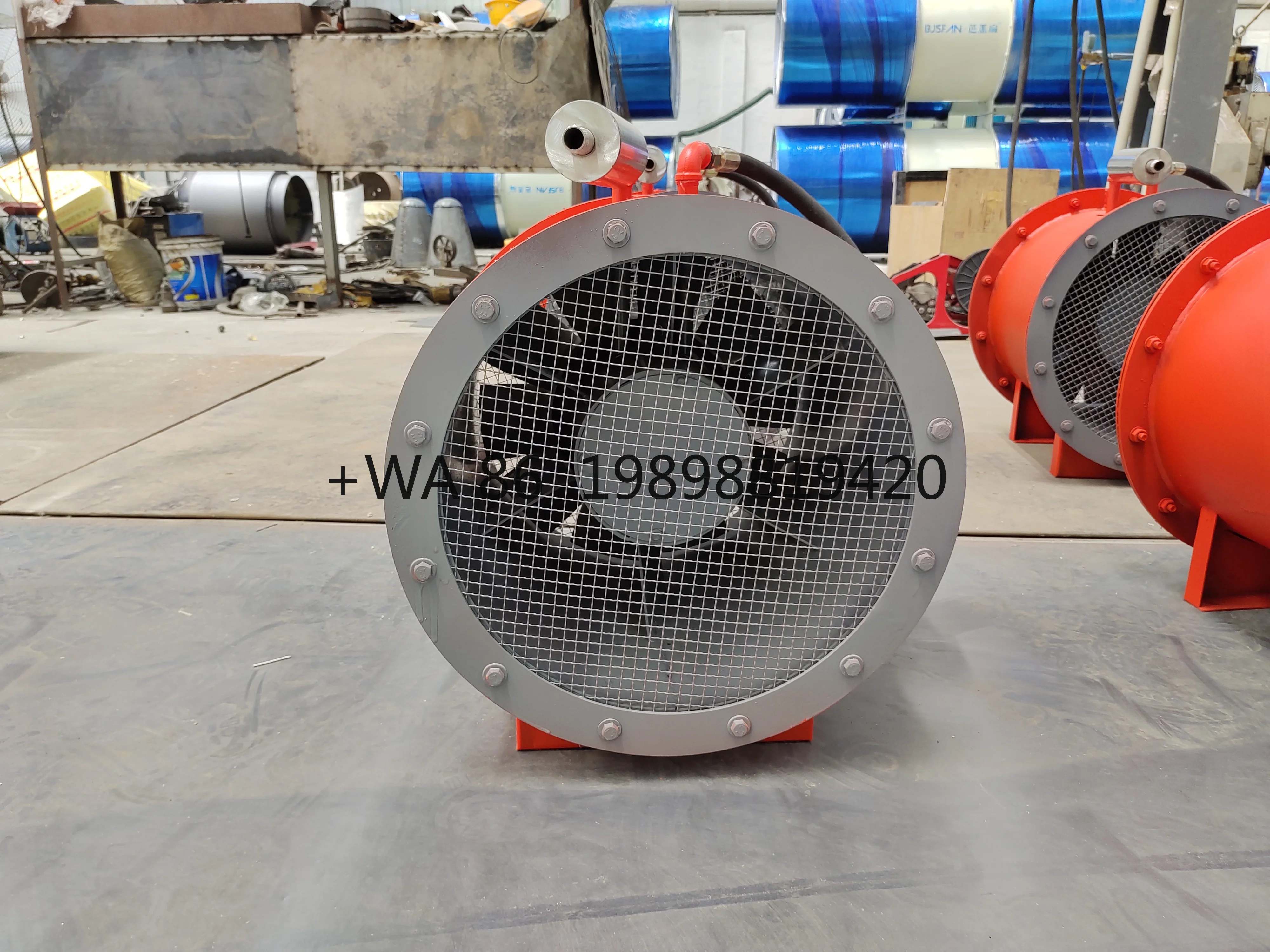 

Взрывозащищенный вентилятор с помощью взрывозащищенных пневматических двигателей для охлаждения вытяжных вентиляторов Отдельно стоящие пневматические двигатели