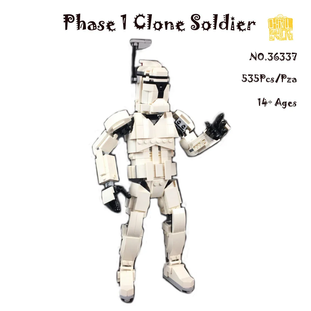 

MOC-36337 1C Soldier Model With PDF Drawings Building Blocks Bricks Kids Educational DIY Toys Birthday Christmas Gifts