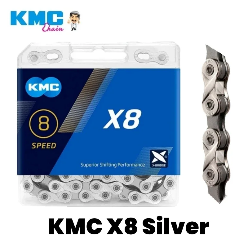 KMC Bike Chain X8 X9 X10 X11 X12 MTB Bicycle Chains 8 9 10 11 12 Speed Road Bike Current Mountain Bike for Shimano Bikes Part