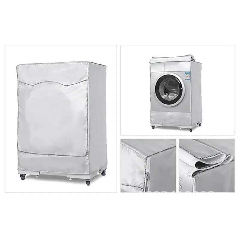 

Sunscreen Dust Proof Cover Washing Machine Cover Case Машина Protective Front Стиральная Waterproof Washer Dust Load