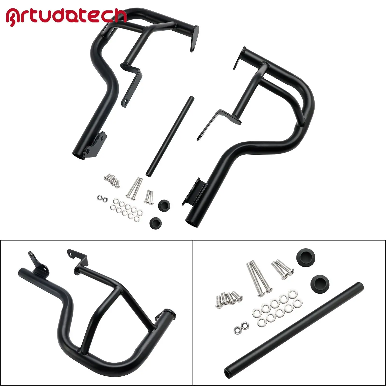 

Artudatech Engine Bumper Anti-Collision Fit for Kawasaki Vulcan S EN 650 2015-2024 Crash Bar