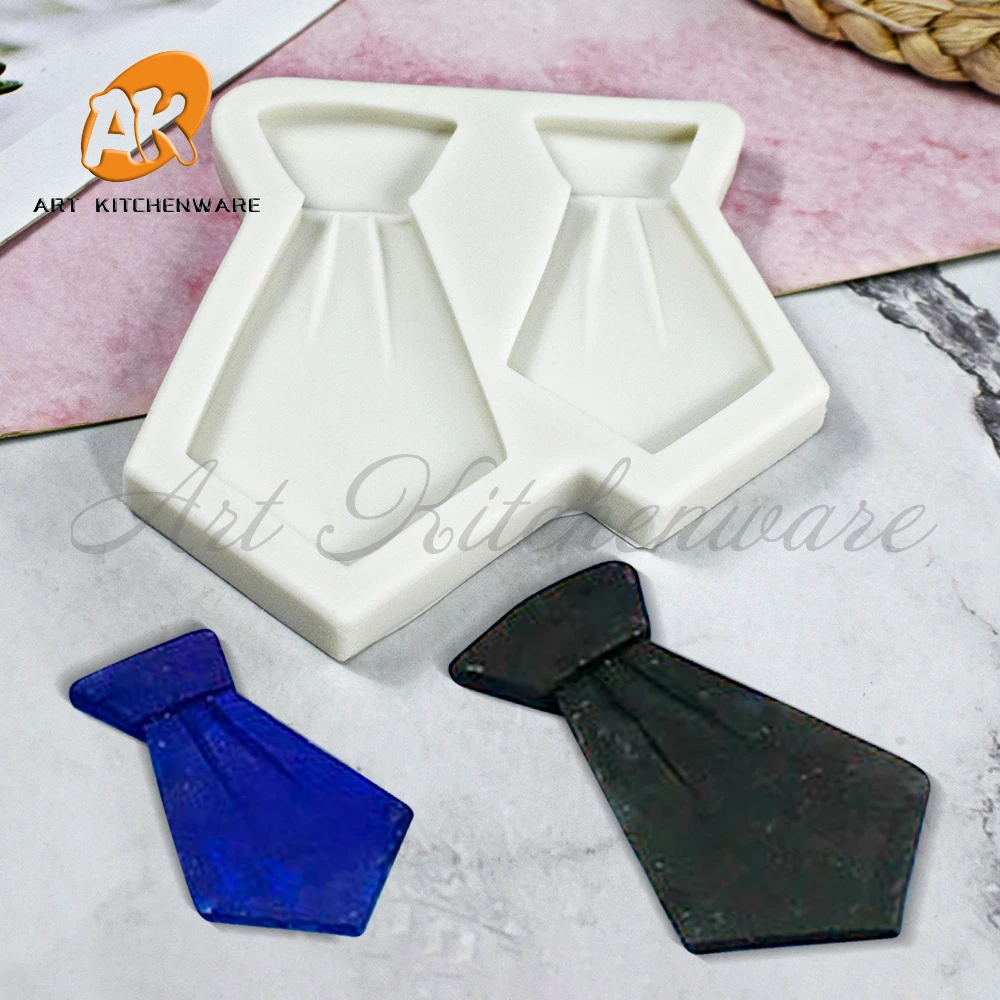 Two Types Bow Tie Silicone Mold Fondant Chocolate Cake Mould Pastry Soap Moulds Cake Decorating Tools Kitchen Baking Accessories