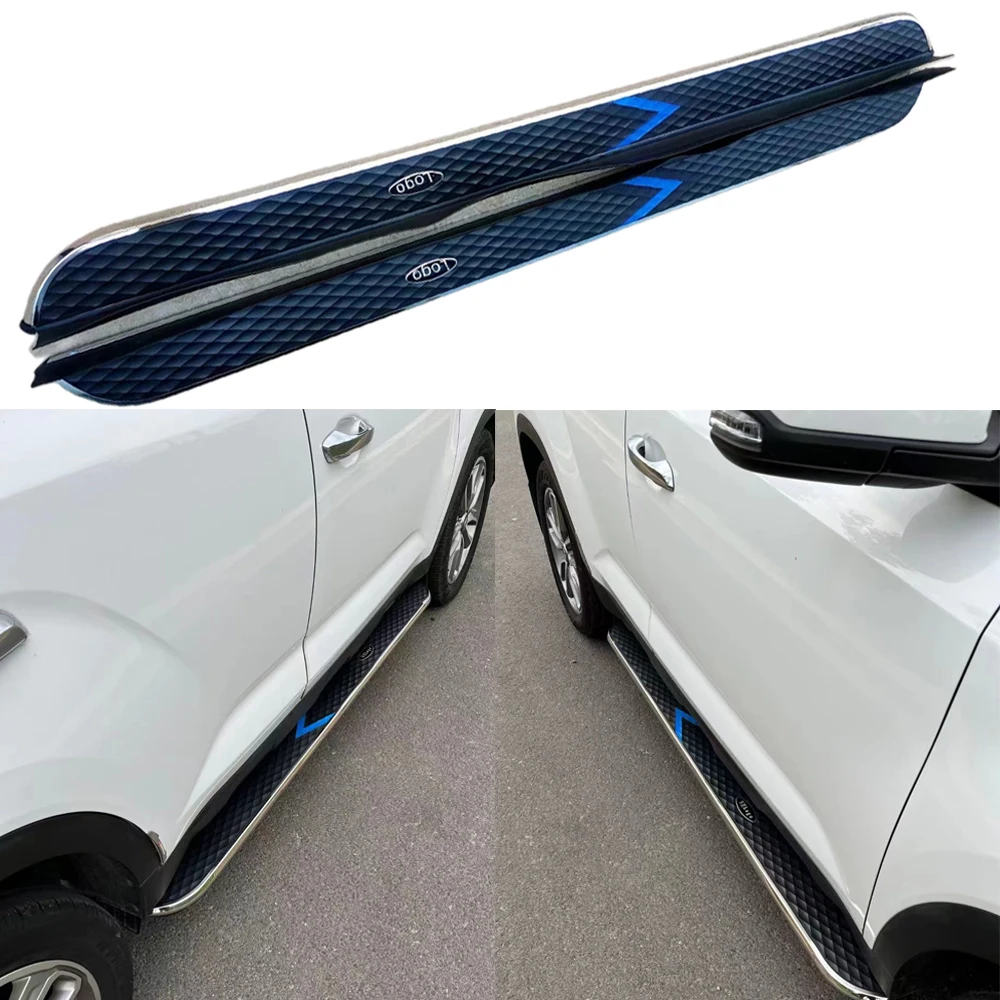 

2Pcs Running Boards Side Steps Pedals Nerf Bar Fits for ALL NEW Ford Explorer 2019-2023