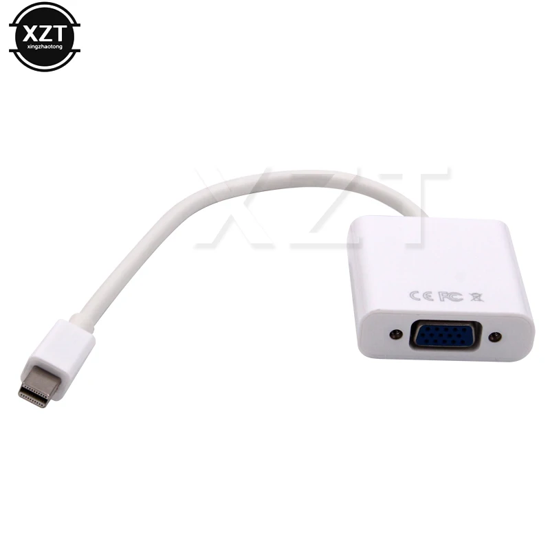 

1pc Mini Thunderbolt Mini DisplayPort Display Port Mini DP To VGA Cable Adapter 1080P For MacBook Pro for iMac Mac