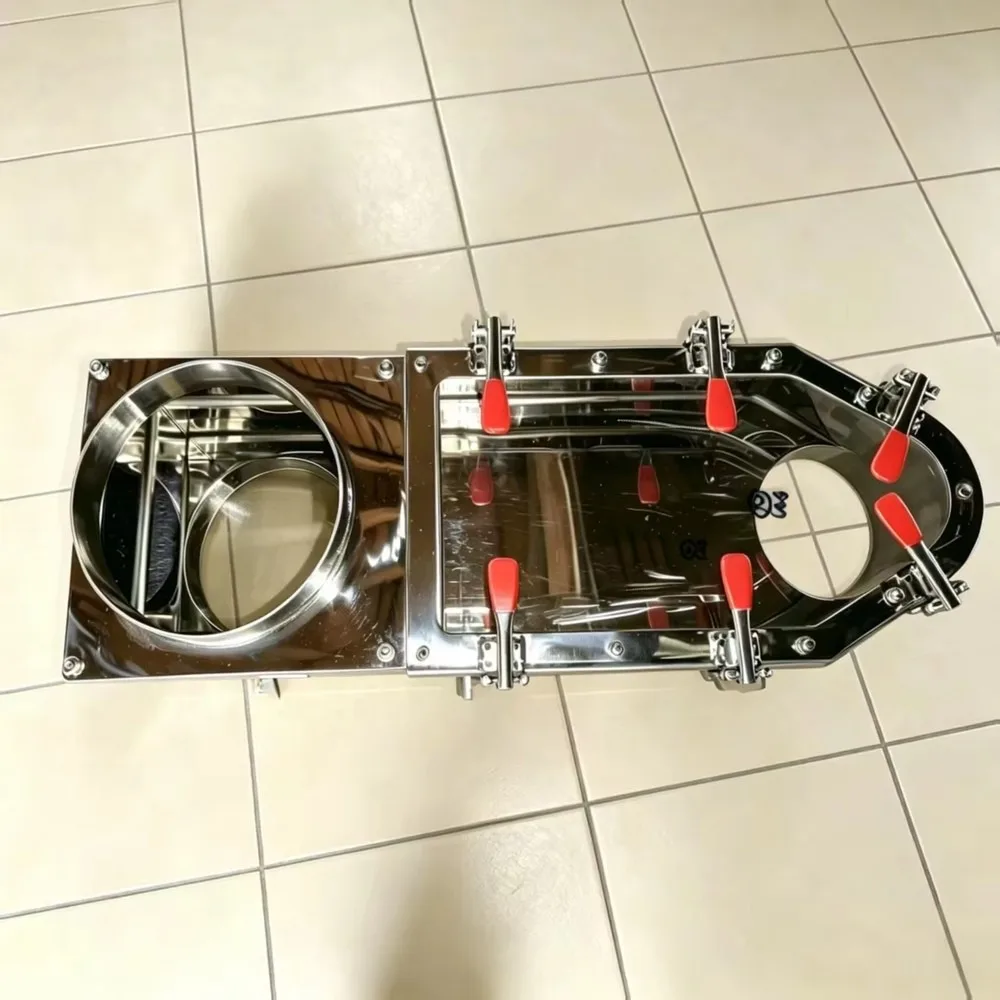 Electromagnetic Vibrator Detachable Material Tray 250 kW Power 220V Voltage Convenient Cleaning Saves Time Effort