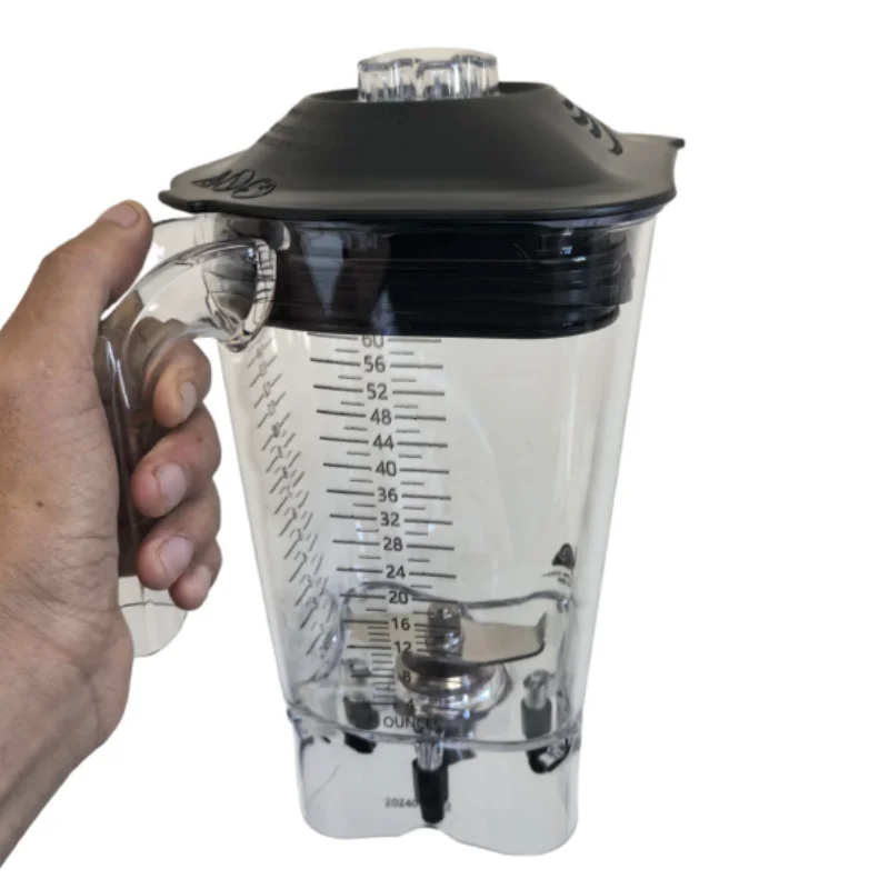 Recipiente de liquidificador multifuncional com tampa de lâmina para Hamilton Beach HBH750 HBH755 HBH755R HBH950, copo de substituição para liquidificador.