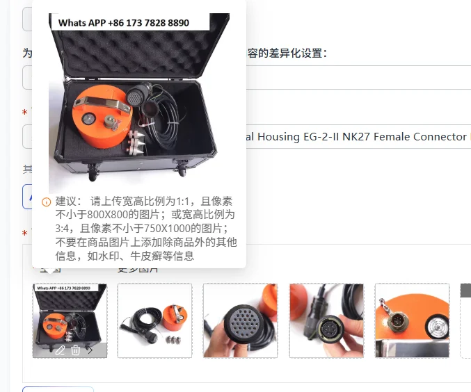 Triaxial Seismometer 2Hz with Metal Housing EG-2-II NK27 Female Connector High Sensitivity 200 V/m/s 2Hz 3C for Earthquake Monit