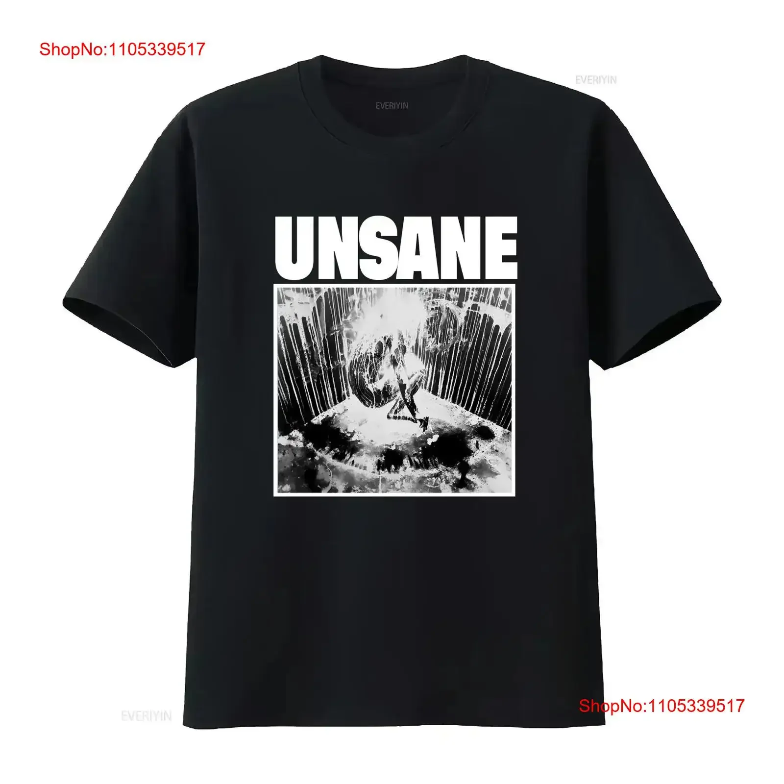 Unsane rock band retro VTG T shirt Black short sleeve all sizes S 5Xl FF2236 vintage Washed homme fashion Stretched streetwear