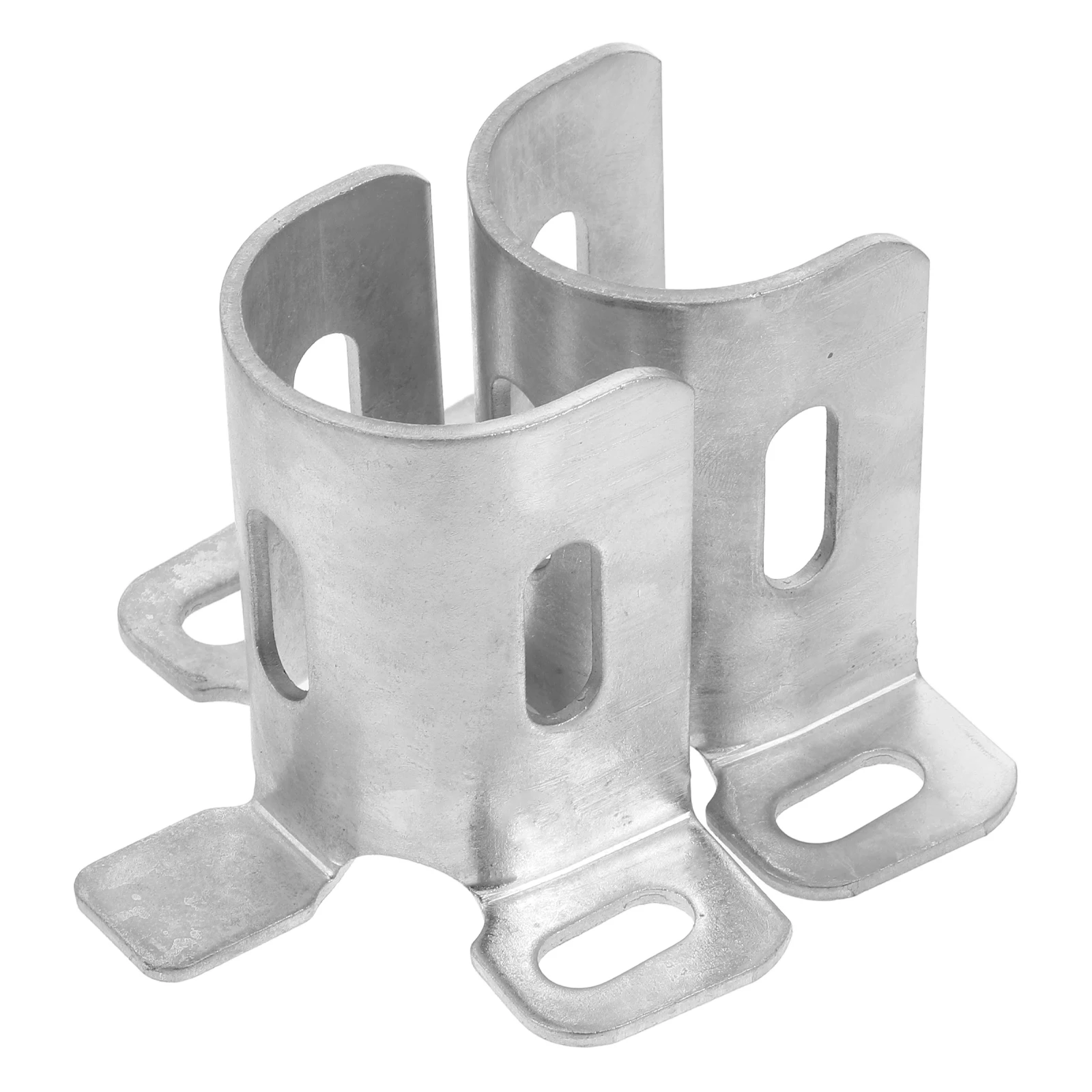 2pcs Rolling Shutter Accessories Zinc Plated Brackets Axle Support Hardware Parts for Doors Universal Replacement Fastener Set