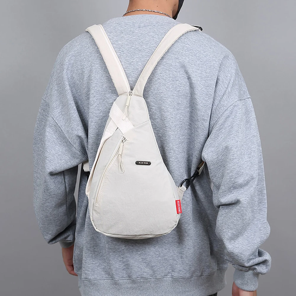 حقيبة حبال قطعة واحدة - حقيبة ظهر صغيرة عبر الجسم على الكتف حقيبة ظهر كاجوال للرجال والنساء حقيبة نهارية للسفر والمشي لمسافات طويلة #5