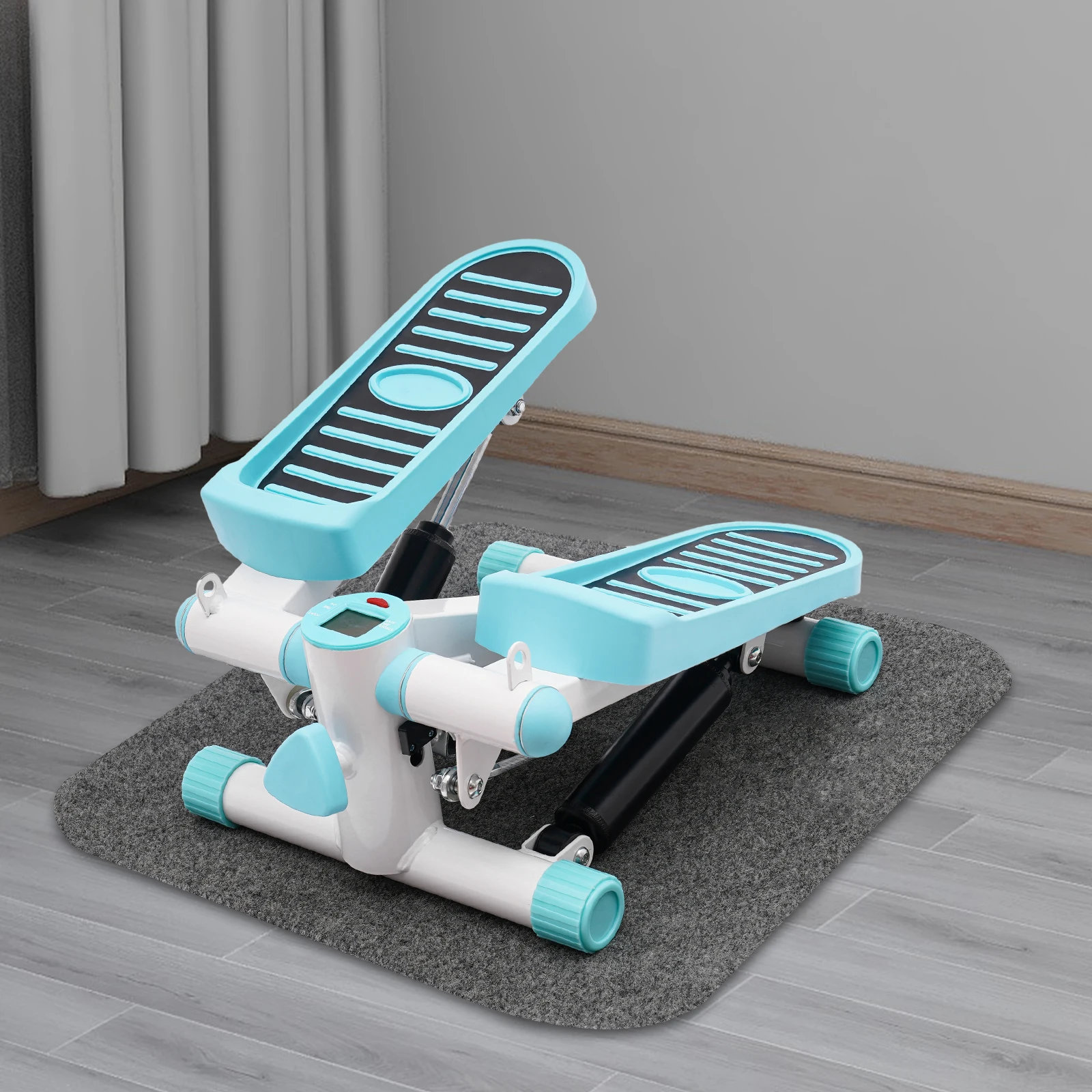 Home Gym Tools - Portable Hydraulic Fitness Stepper, Mini Stepper
