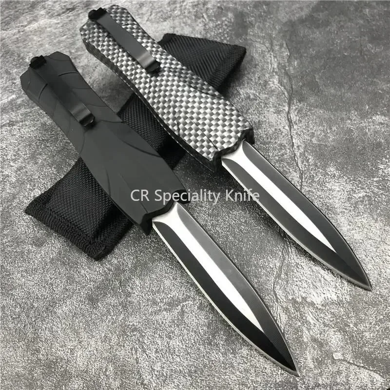 BM Camping Hunt Folding Pocket Knife 3.62\'\' 440C Blade ABS Handle Combat Tactical Knives Survival Defense Tool with Clip Sheath