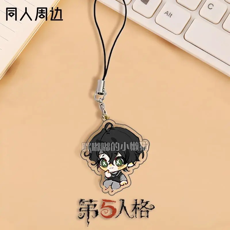 Identity V Ada Mesmer Emil Phone Rope Chain Cosplay Backpack Ornament Pendant Birthday Gifts Boys Girls