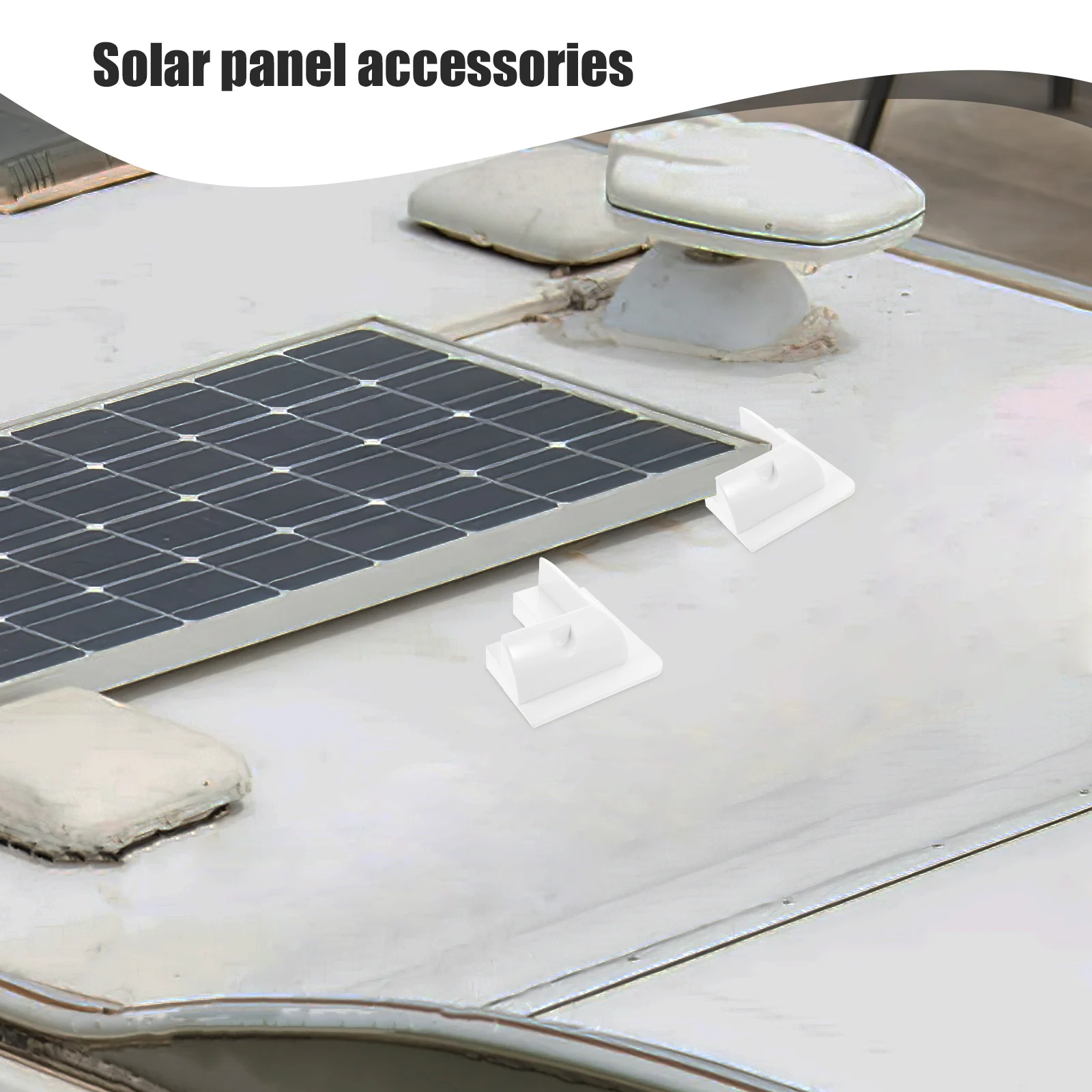 

Sturdy Photovoltaic Solar Panel Mounting Bracket For Rv Solar Panel Mount No Drill RV Boat Trailer Mounting Brackets Airflow