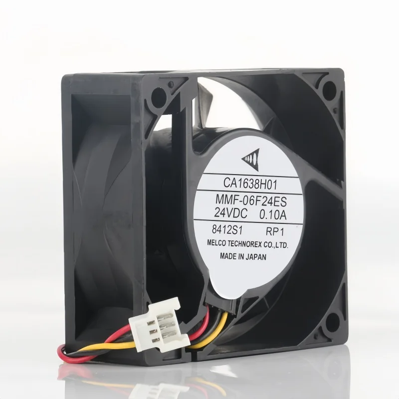 

MMF-06F24ES-RP1/ MMF-06D24ES-FC4 Вентилятор корпуса Новый CA1638H01 0,10A 6025 Вентилятор охлаждения преобразователя частоты привода 60*60*25 мм