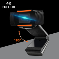 Webcams 4K Web Camera with Microphone 1080P 720P Autofocus USB Camera PC Laptop,Live Streaming Full HD Webcam for Video Calling