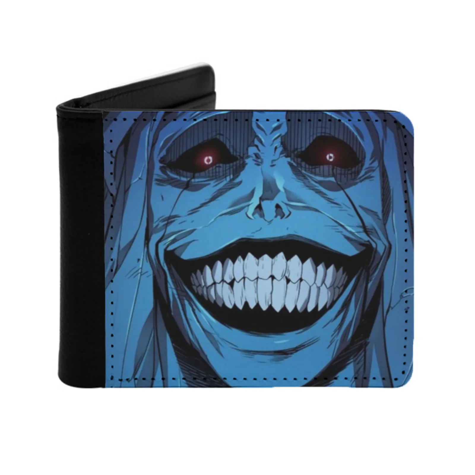 New Print Wallet Short Men Wallets Credit Card Holder Purses Anime Manga Novel Books Box Set Comic Solo Personalized Print