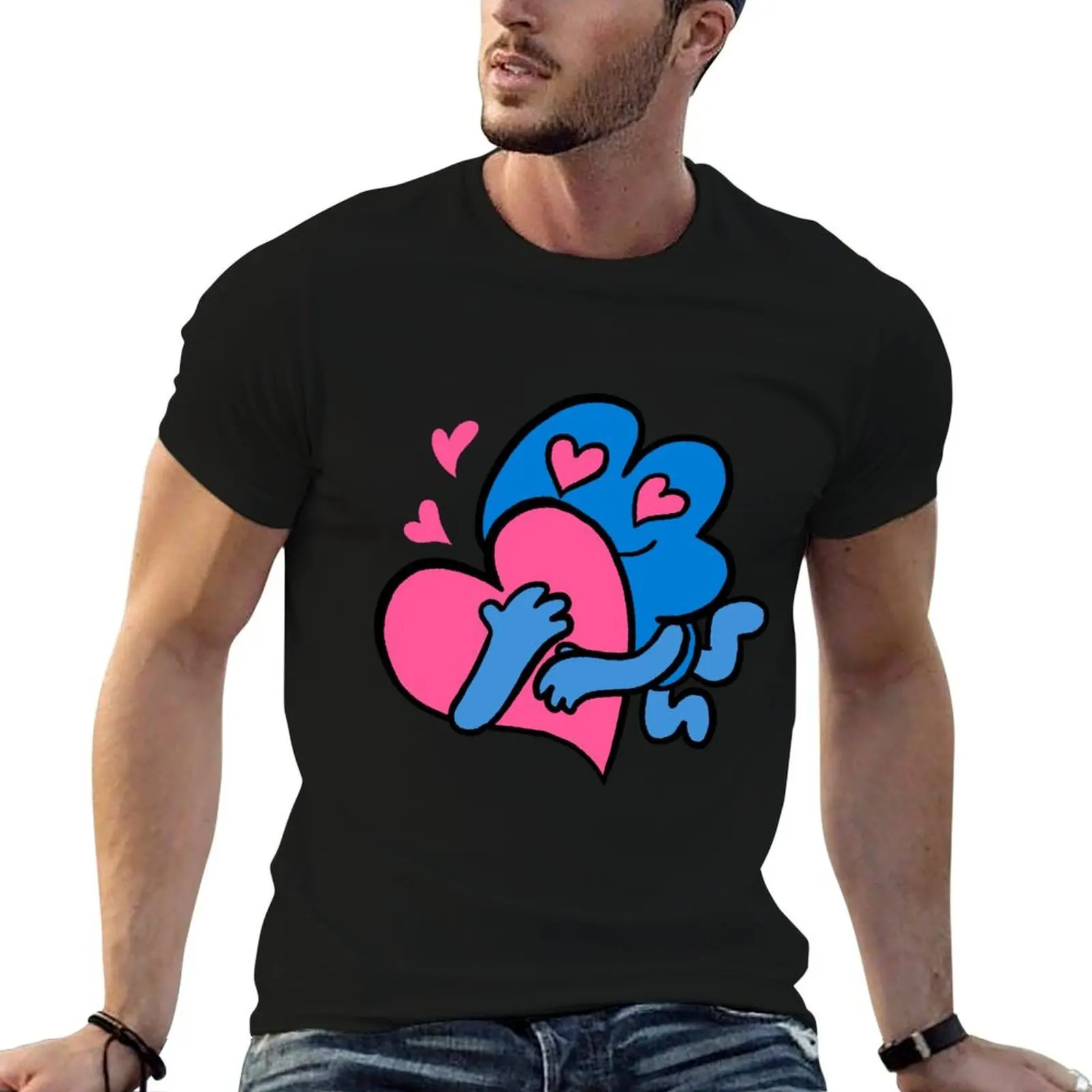 

Heart Four BFB T-Shirt man t shirt heavy cotton cotton tshirt 100% T-Shirt