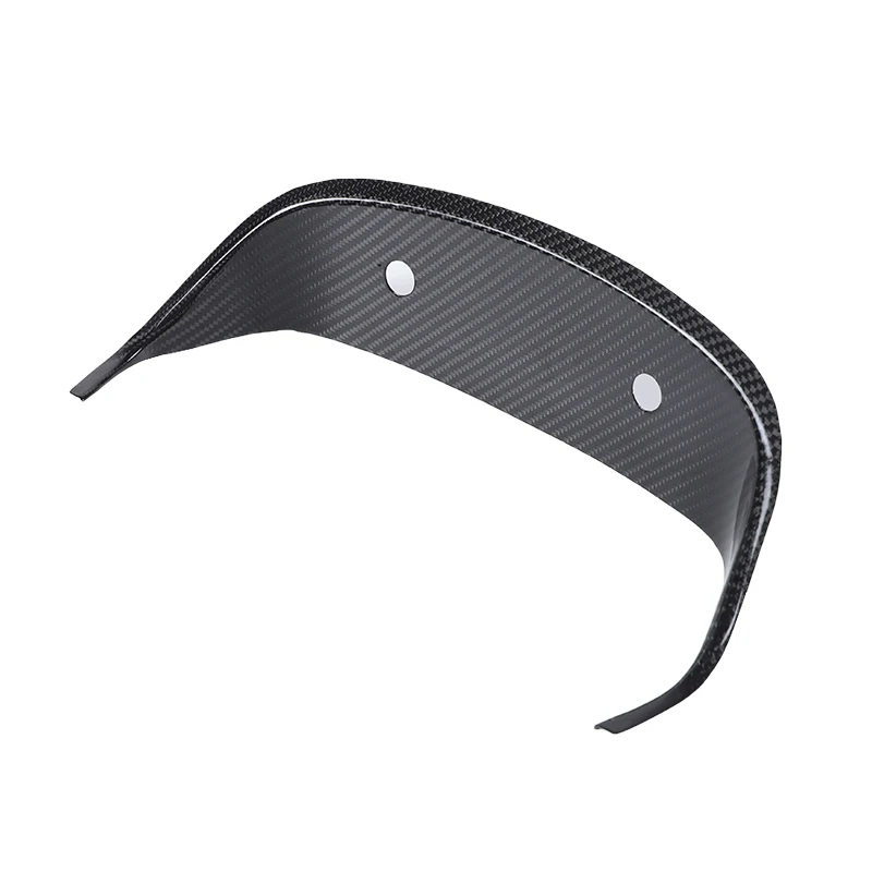 Real carbon fiber For Toyota Supra A90 2019-2025 Car Center Control Instrument Panel Display Upper Frame Decorative Accessories