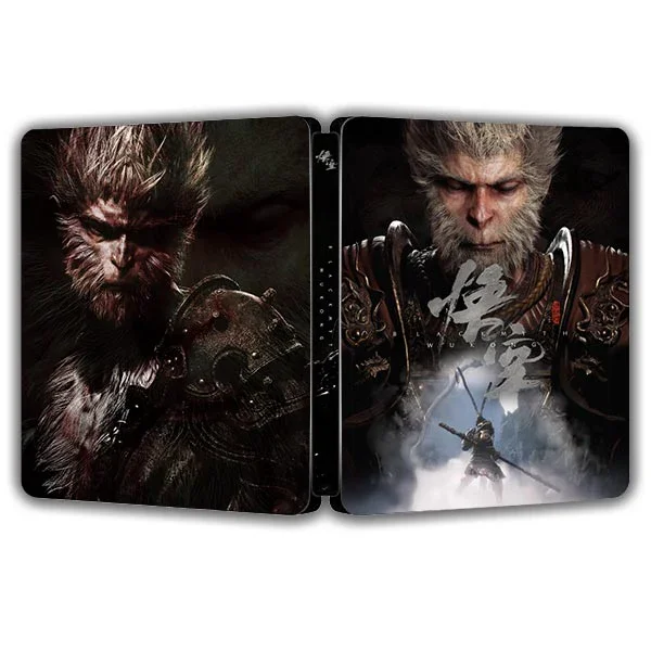 Black Myth, Wukong, Overseas Custom Edition PS4/PS5 Game Iron Box, Fantasy Box, Steel Book No game merchandise