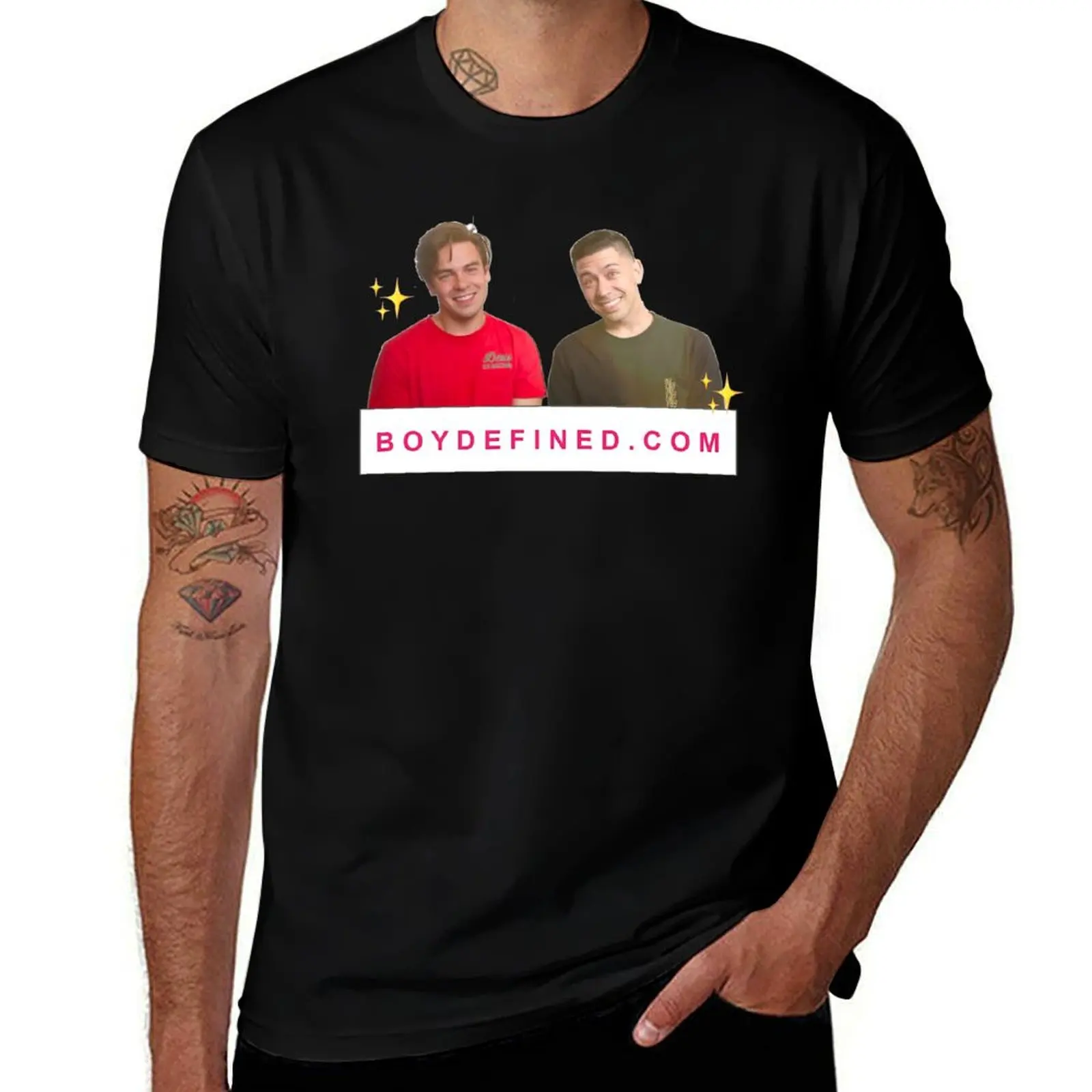 Boy Defined T-Shirt Casual Soft Cotton Short Sleeve Tee