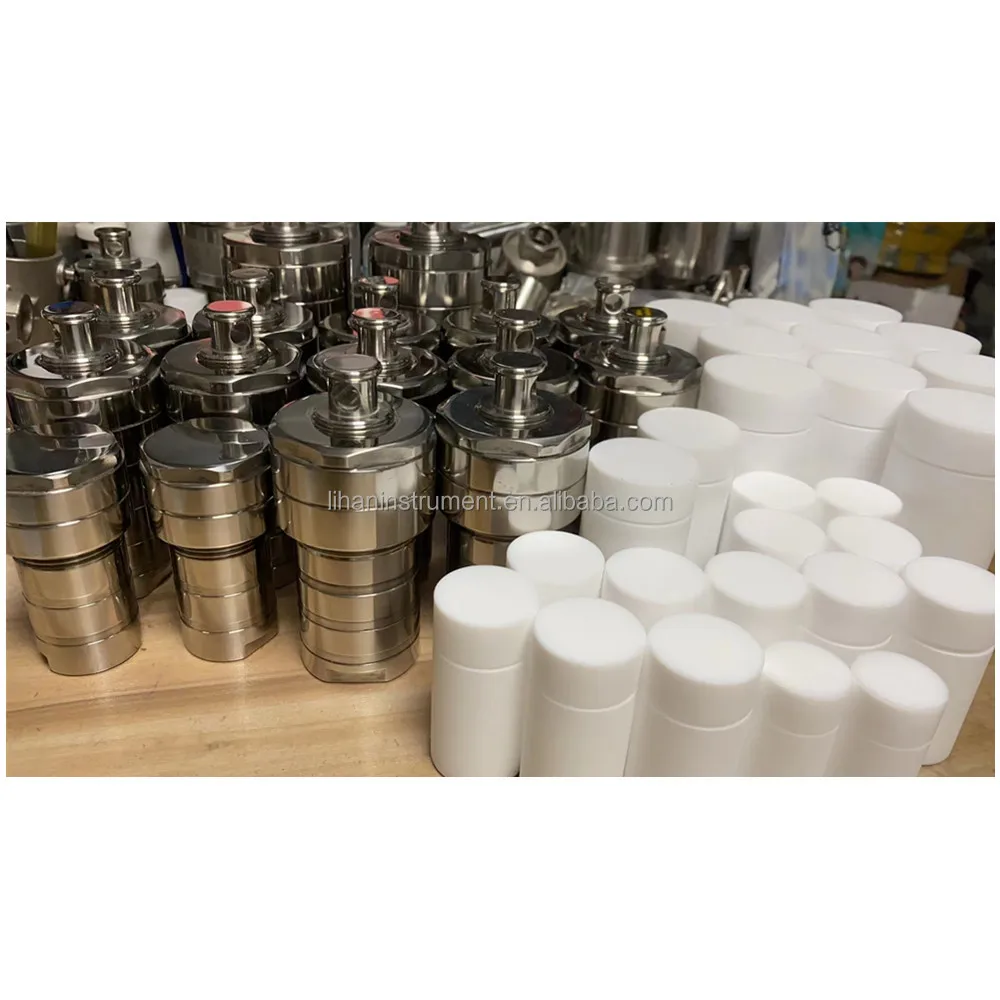 100ml PTFE or PPL Liner Stainless Steel Reactor Hydrothermal Synthesis Industrial Reactor Lab Hydrothermal Synthesis Reactor
