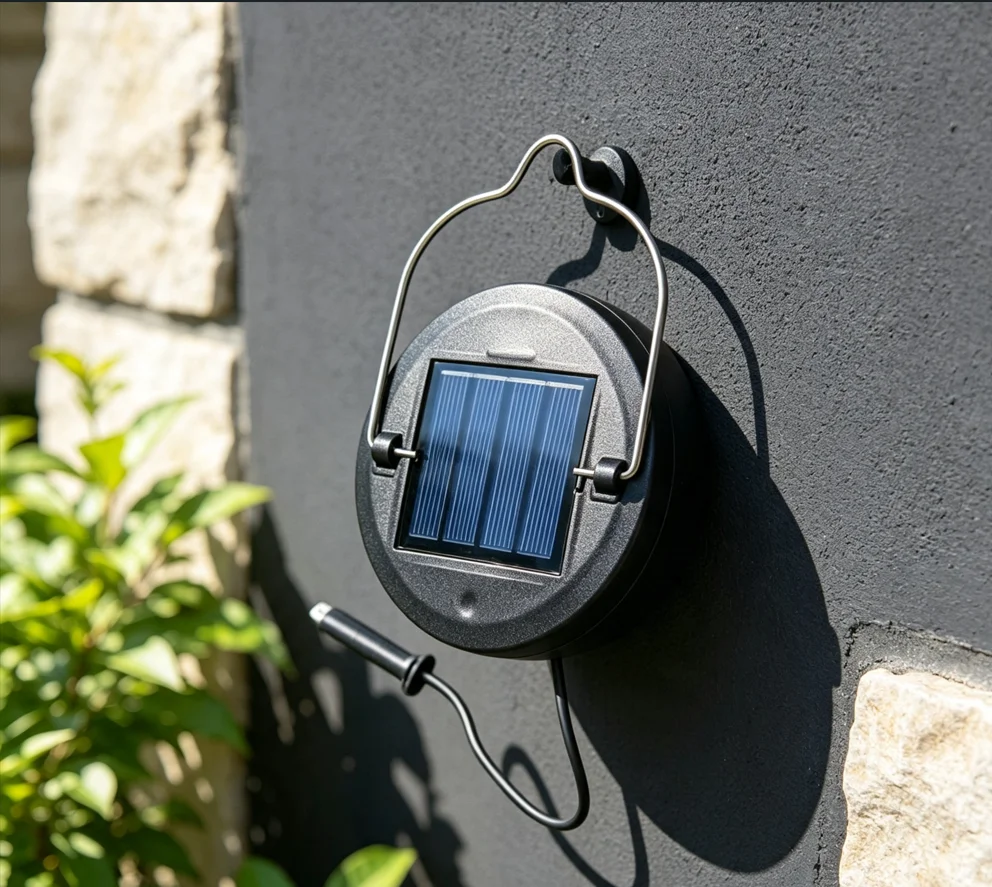 600mAh Solar Panel Replacement, Outdoor Light Top Part for Garden Yard Patio Lantern DIY Repair Decor