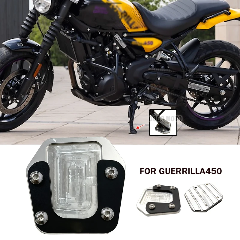 

Аксессуары для Guerrilla 450 Guerrilla 450 GUERRILLA 450 2024 2025, боковая подставка для ног с ЧПУ, увеличительная пластина, удлинитель подставки