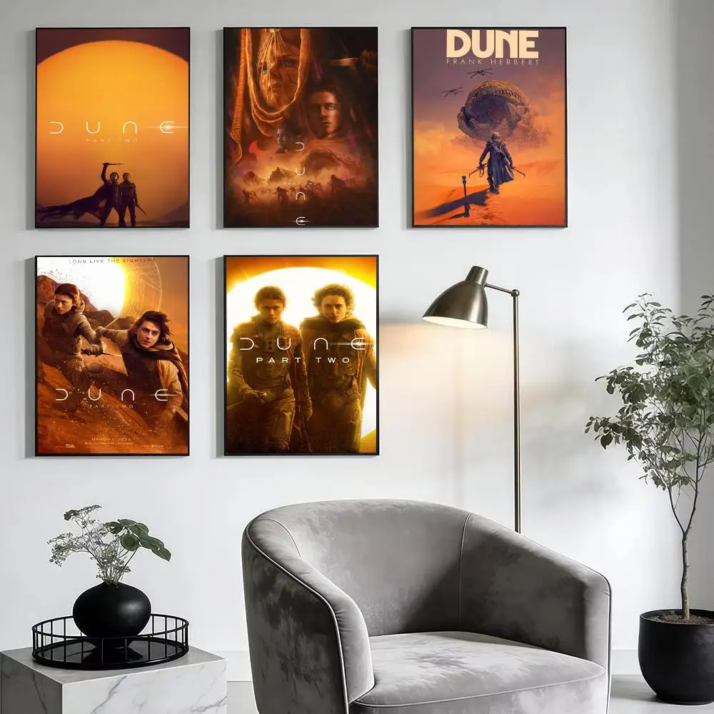 Classic movies D-Dune Poster Modern Minimalist Wall Art Prints for Home Decor Interior Bedroom Living Room