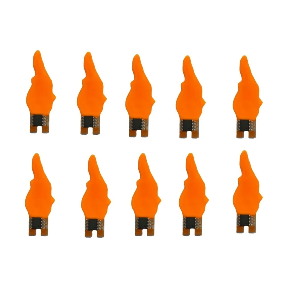 10pcs Flickering Flame LED PCB Module For 3v To 5V Simulation Candle Light Circuit Board For DIY Home Decor Party Supplies