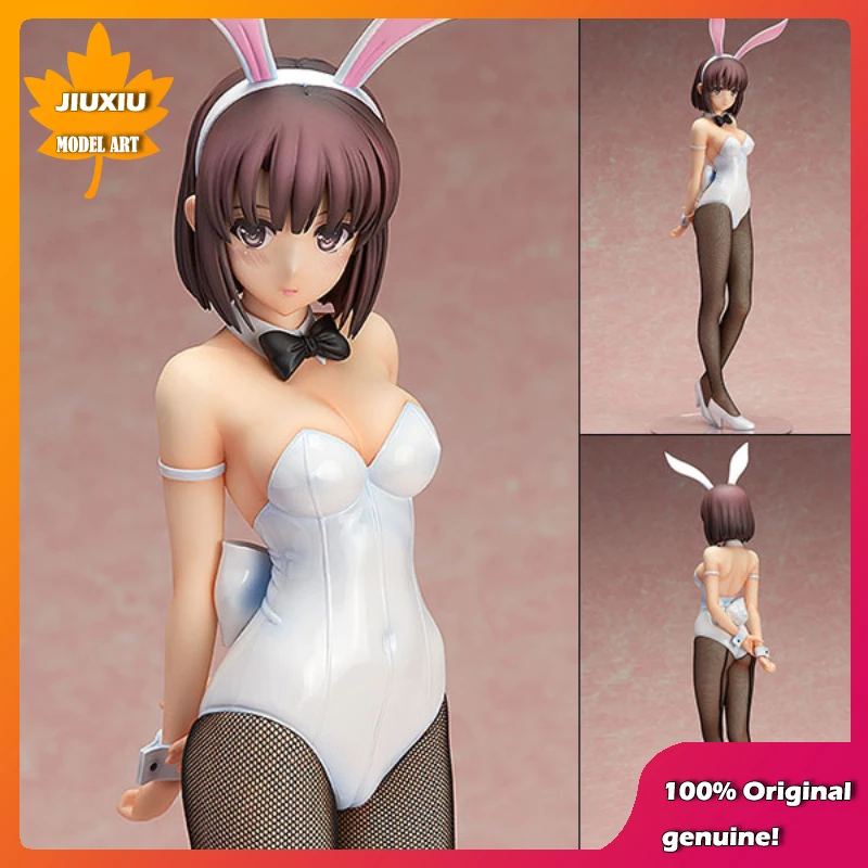 

100% Original:Katou Megumi A style Bunny Girl 1/4 PVC Action Figure Anime Figure Model Toys Figure Collection Doll Gift