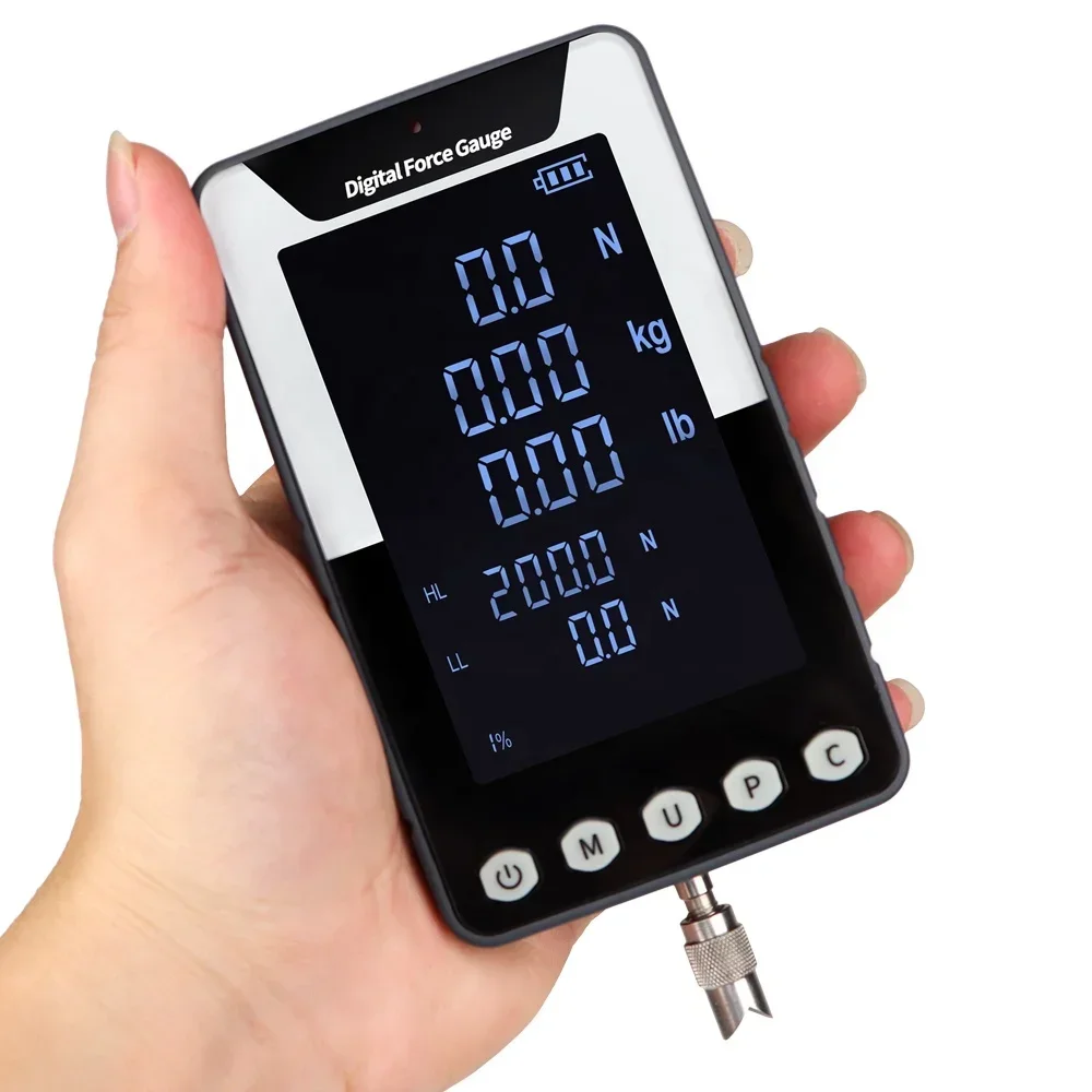 2026 High-Precision Sensor 20Kg Push Tension Meter Digital Force Gauge Push-Pull Meter