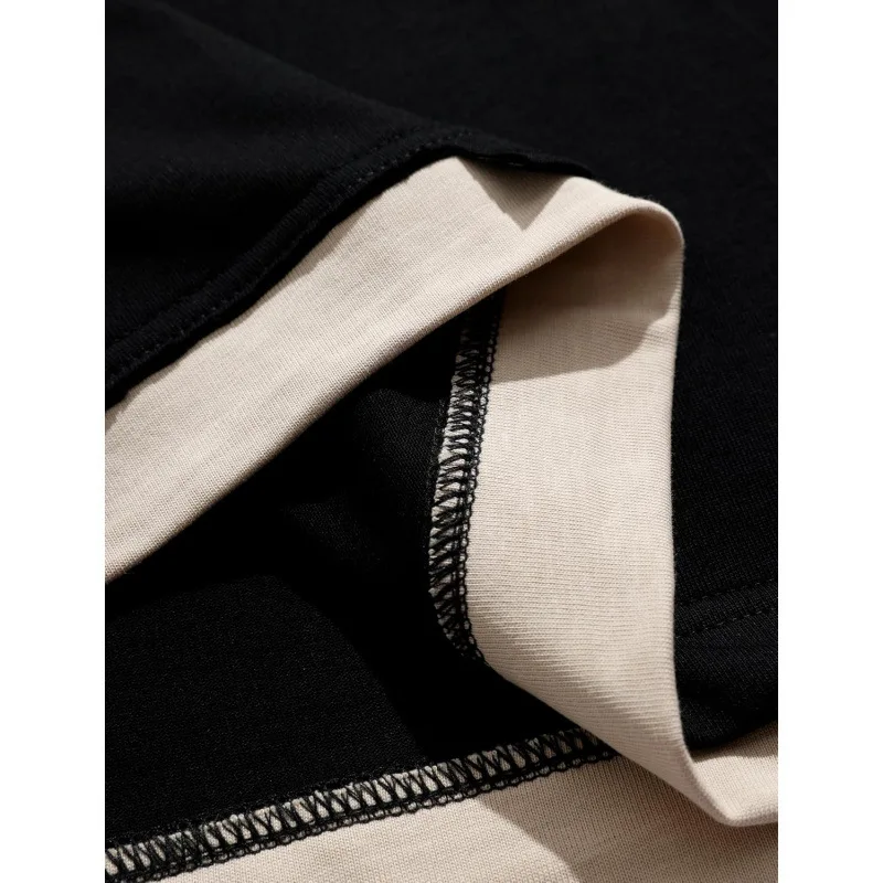 Aelfric Eden Men's Vintage Oversized Shirts Pure Cotton 90s Style Loose Fit Short Sleeve round Neck T-Shirt for Youth #4