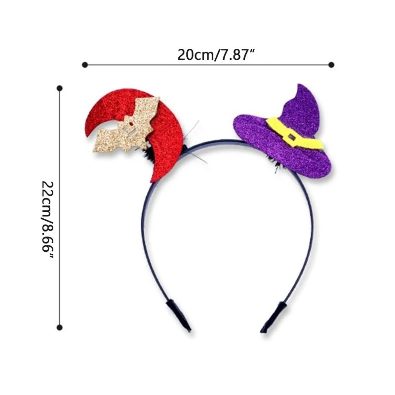 97qc Halloween Hair Hoop для головных групп для аксессуаров для на вечеринке на Хэллоуин