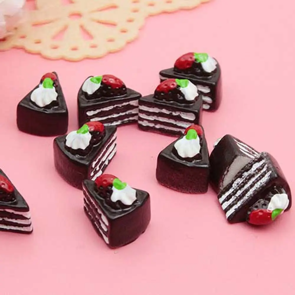 Cake Desktop Decor Ornament Craft Pretend Play  DollHouse Cake Kitchen   Simulation Cake  Dollhouse MIniature