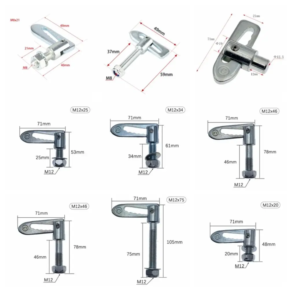 Carbon Steel Quick Release Pin Spring Loaded Lock T-Handle Grip Anti-Luce Fastener Anti-theft Anti-loose T-Type Detent Pin view 6