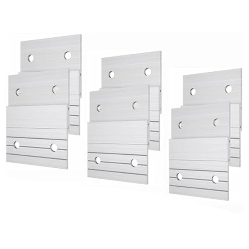 6Pairs Z Clips French Cleat Picture Hanger Aluminum French Cleat Hanger Picture Hangers Wall Mounting Mirror Hanging