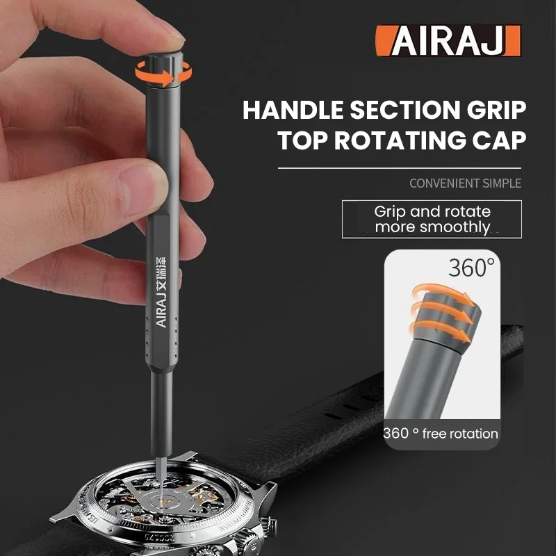 AIRAJ 40 in 1 Watch Repair Screwdriver Set, Magnetic Household Precision Screwdriver Multi-Functional Repair Tool Combination