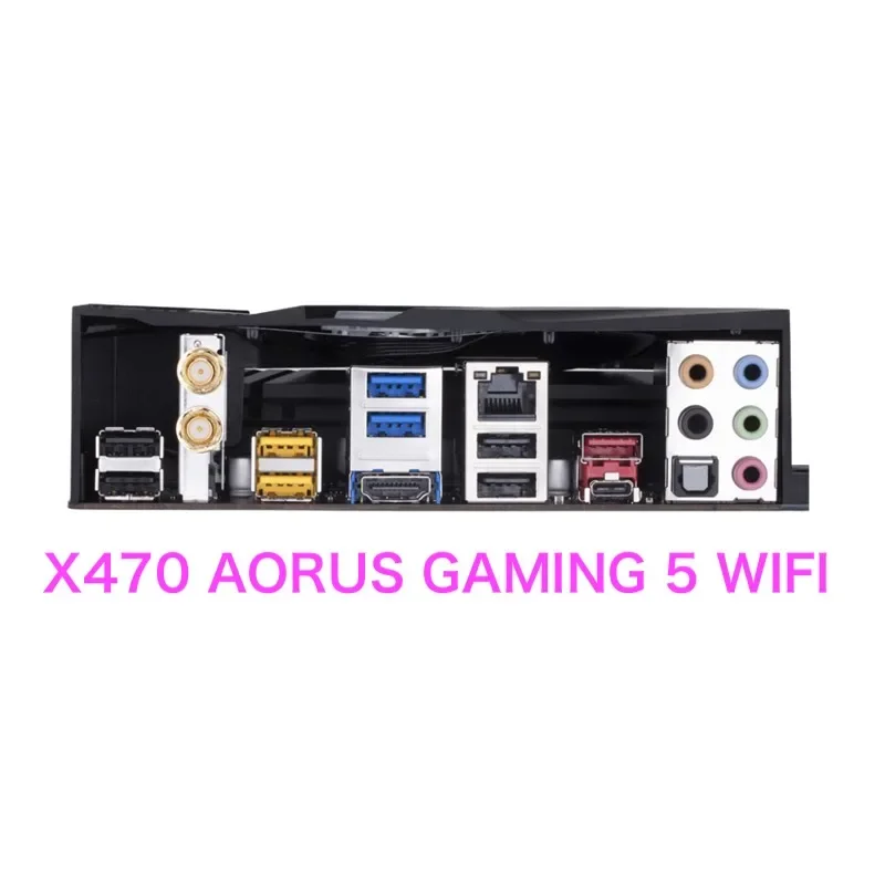 مناسبة لجيجابايت X470 AORUS GAMING 5 WIFI اللوحة الأم دعم 7th A-Series CPU ATX X470 اللوحة الرئيسية 100% تم اختبارها بشكل جيد وتعمل بالكامل