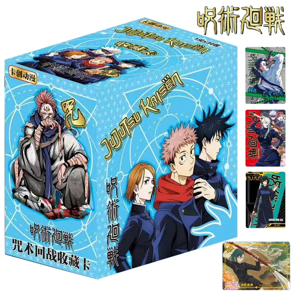 Genuine Jujutsu Kaisen Card For Children Okkotsu Yuta Inumaki Toge Fushiguro Megumi Limited Game Collection Card Christmas Gifts