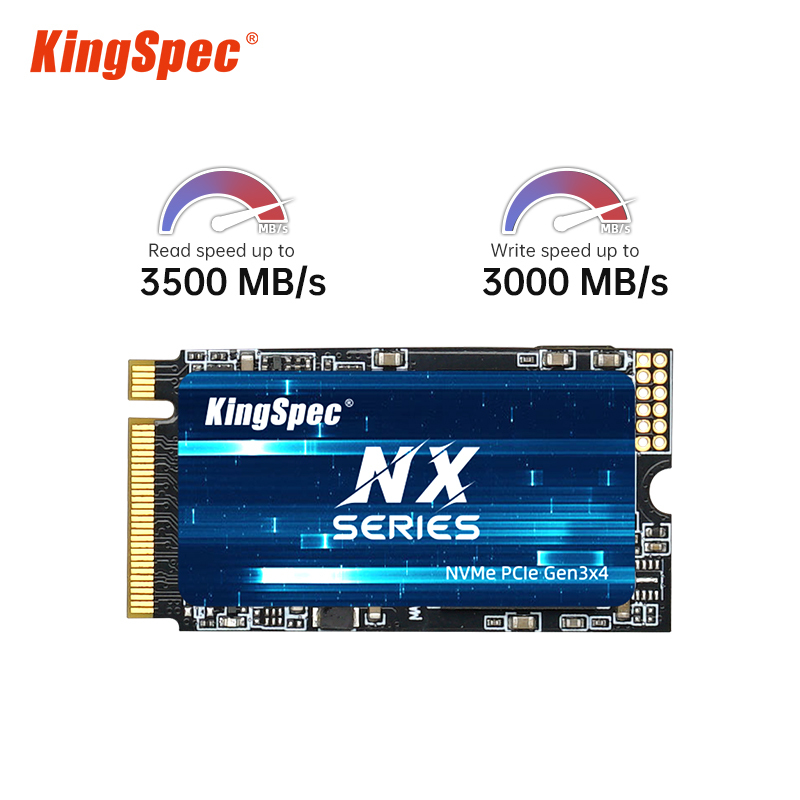  KingSpec M.2 NVMe PCIe 3.0 X4 SSD 256gb 1TB 128GB 512GB SSD M.2 2242 PCIe Hard Drive Disk Internal Solid State Drive for Laptop 