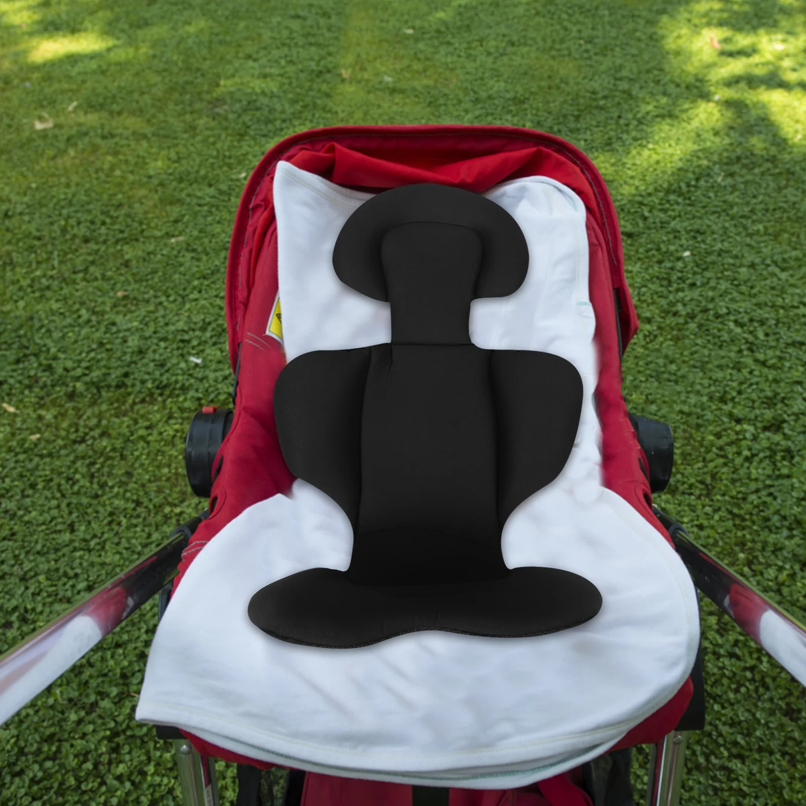 

Полиэстеровая подкладка для сиденья коляски, подушка, вставка, опорная подушка, съемная, моющаяся для колясок, автомобильных сидений, стульчик для кормления